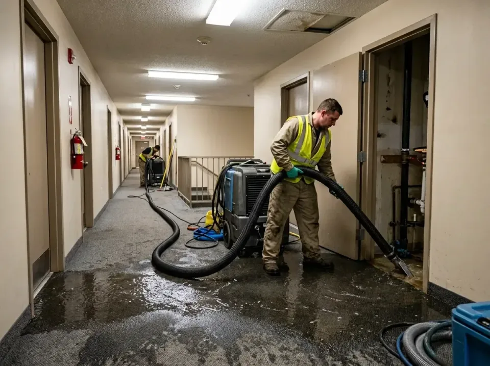 multi-unit-apartment-hallway-f-005 — frequently asked questions, Emergency Burst Pipe Water Extraction & Removal in Terrace…